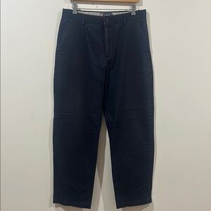 Chaps Navy Blue Khakis 34 x 32 Business Casual Pants